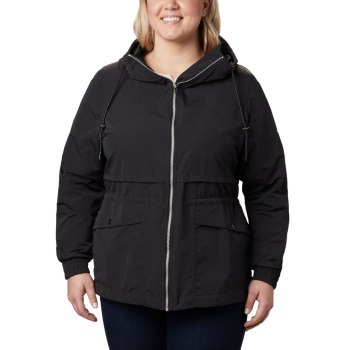 Columbia Ženske Jakne - Day Trippin’ Plus Size Crne | VTQK-28057